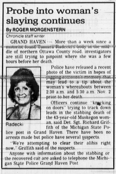 10 November 1989, Muskegon Chronilce